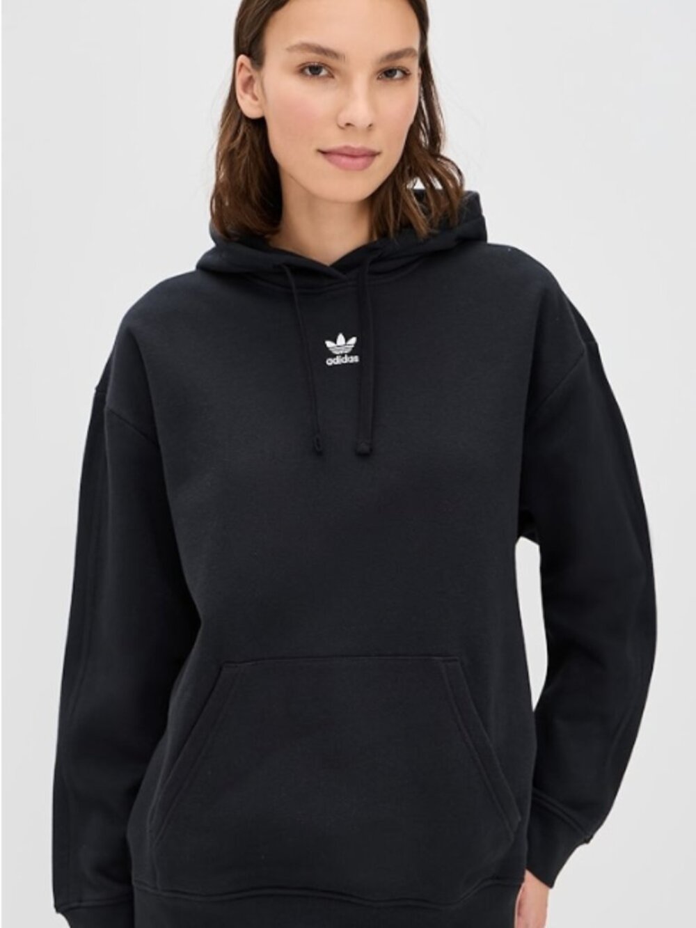 NWT Adidas Adicolor Essentials Boyfriend Hoodie Black